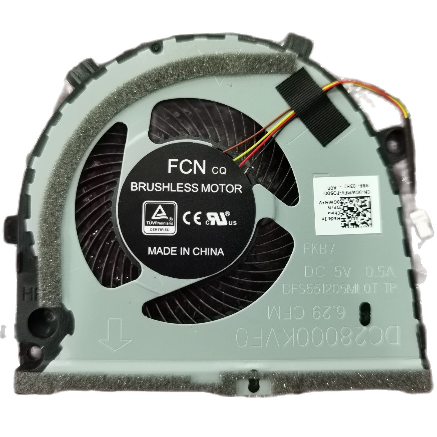 Dell CPU & GPU Cooling Fan Set For Inspiron G3 3579 3779 – TJHF2 GWMFV DC28000KU