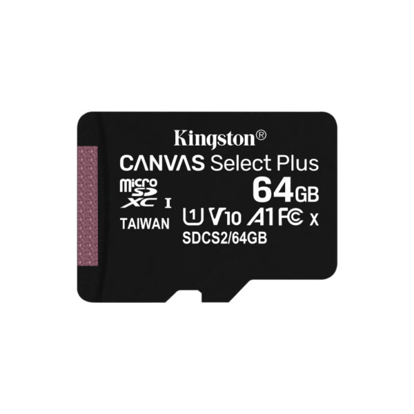 5930968 memorijska kartica kingston select plus micro sd 64gb class 10 uhs u1 100mbs