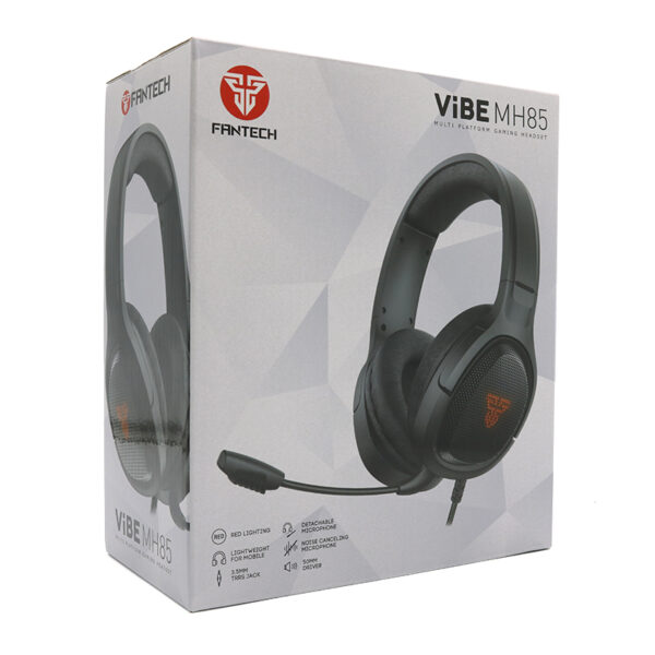 Slusalice gejmerske VIBE MH85 crne FANTECH