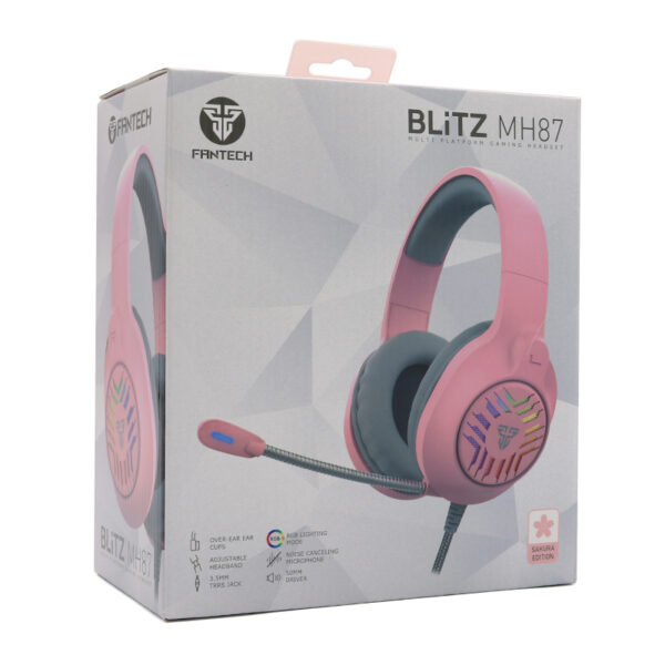 Slusalice gejmerske MH87 BLITZ sakura edition FANTECH