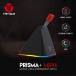 Drzac kabla misa MBR01 BUNGEE PRISMA RGB crni FANTECH - Slika 5