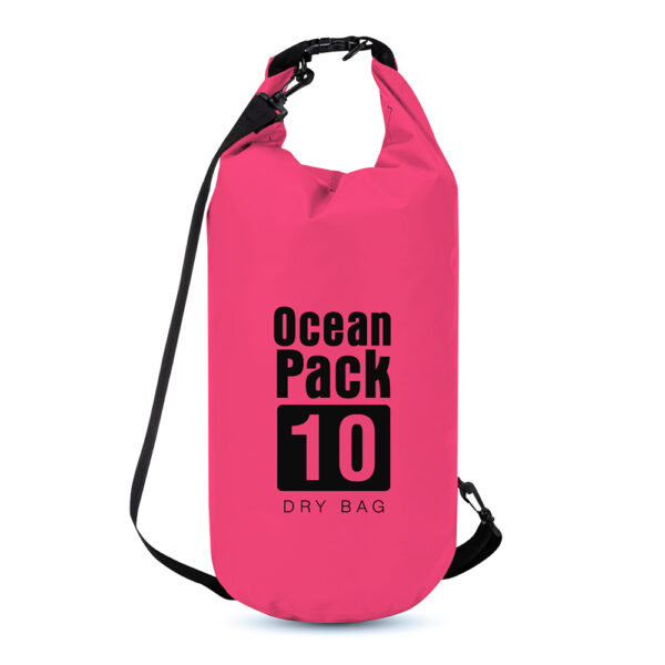 vodootporna torba 10l roze