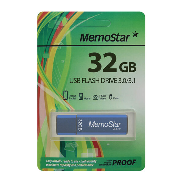 USB Flash memorija MemoStar 32GB CUBOID 3.0 plava