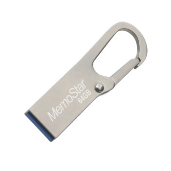 USB Flash memorija MemoStar 64GB HOOK 2.0 metalna