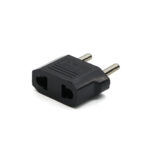 adapter za uticnicu 2 rupe crni
