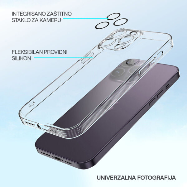 Futrola CLEAR CAMERA GLASS za Samsung G780F Galaxy S20 FE providna