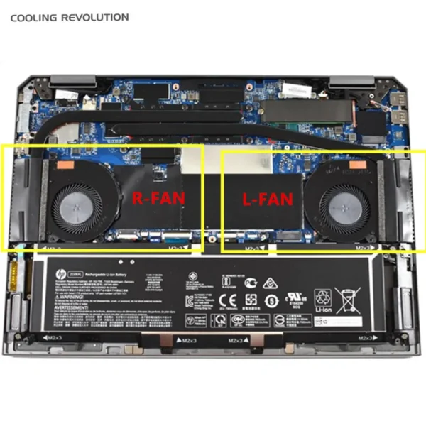 Ventilator hladnjaka CPU Cooling Fan For HP EliteBook 1050 G1 HSN-Q11C Zbook Studio X360 G5 NS85C00-17L24/17L25 L30938-001