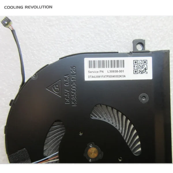 Ventilator hladnjaka CPU Cooling Fan For HP EliteBook 1050 G1 HSN-Q11C Zbook Studio X360 G5 NS85C00-17L24/17L25 L30938-001