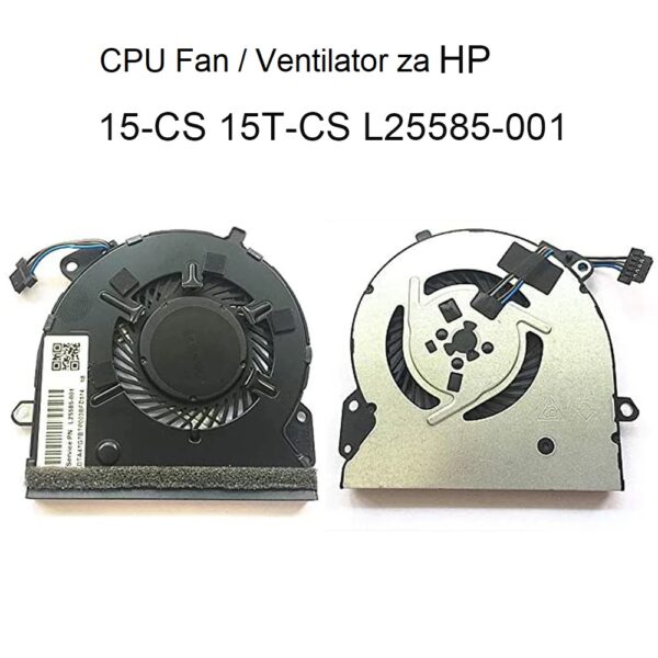 517 5V 4 PINS Computer Fans Cooling For HP Pavilion 15 CS CS0025CL 15T CS CPU Thermal.jpg Q90.jpg