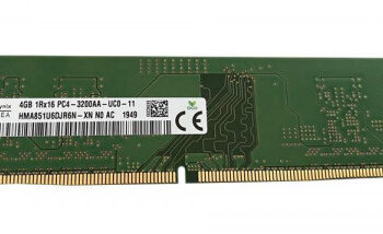 RAM DIMM DDR4 SK Hynix 4GB 3200MHz HMA851U6DJR6N-XN Bulk