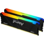 RAM DDR4 32GB (2x16GB) 3200MHz Kingston FURY BEAST RGB KF432C16BB2AK2/32 - Slika 2
