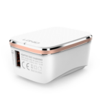 Kucni punjac LDNIO A1204Q Quick Charge 3.0 USB 5V 2.4A sa type C kablom beli - Slika 3