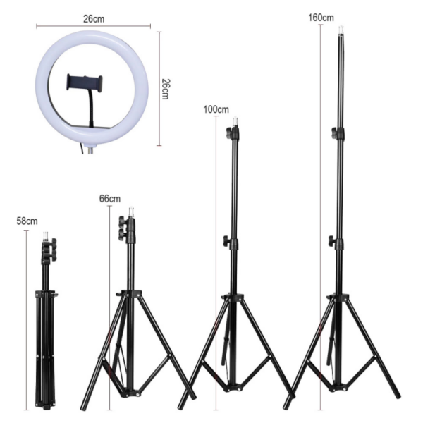 Tripod CXB-260 sa LED rasvetom