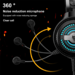 Slusalice Gaming Nubwo N1 PRO D 3.5mm crne - Image 7