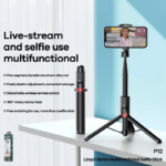 Selfie Stick REMAX P12 multifuncionalni crni - Slika 2
