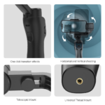 F8 Handheld 3-Axis gimbal tripod stabilizator - Slika 4