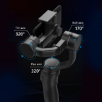 F8 Handheld 3-Axis gimbal tripod stabilizator - Slika 6