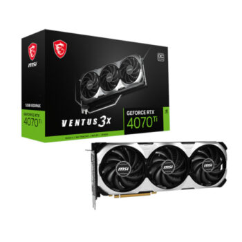 SVGA MSI Geforce RTX4070-Ti VENTUS 3X E1 OC 12GB GDDR6