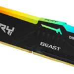 RAM DIMM DDR5 16GB 5200 Kingston Fury Beast RGB, KF552C36BBEA-16