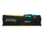 RAM DDR5 32GB 5200MT/s Kingston Fury Beast RGB Black KF552C40BBA-32 - Slika 2