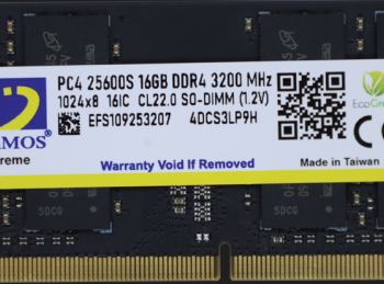RAM SODIMM DDR4 16GB 3200MHz TwinMOS MDD416GB3200N BULK