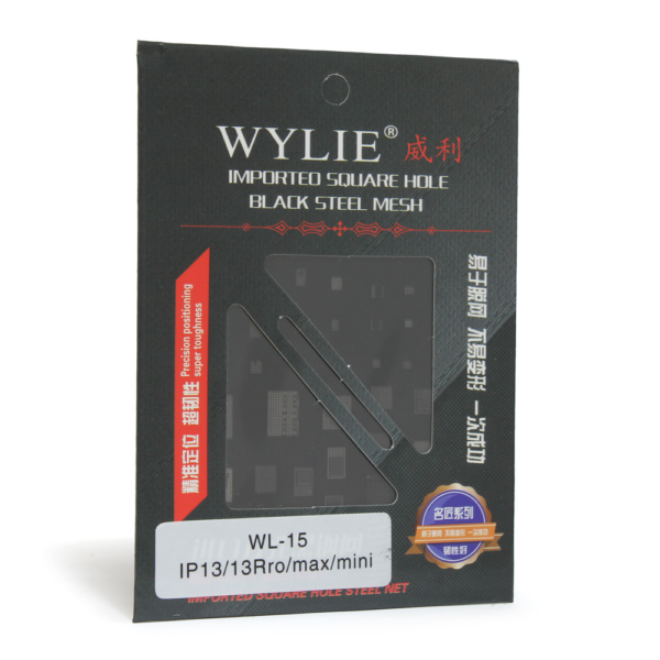 BGA Sito WYLIE Black WL-15 za iPhone 13/13Pro/Max/Mini