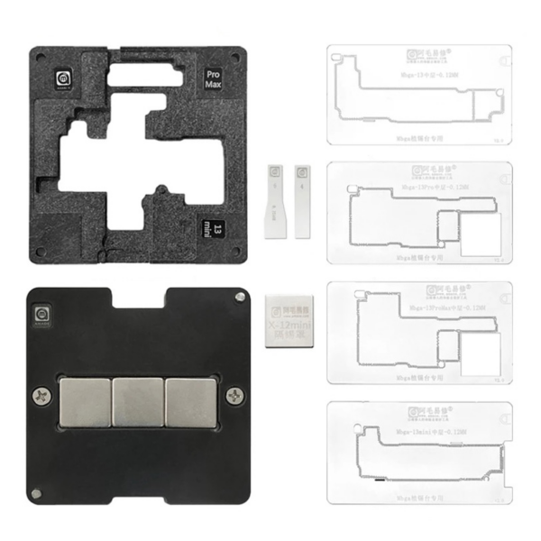 Kalup AMAOE sa sitom za kuglanje srednjeg dela ploce za Iphone 13/13 Mini/13 Pro/13 Pro Max