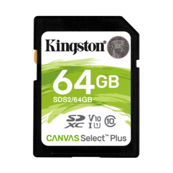 24042024662853b88cd46.png SDHC Kingston Canvas Select Plus SDS2/64GB - Slika 1