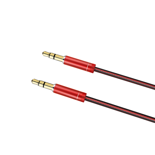 Audio kabl LDNIO LS-Y01 Aux 3.5mm crveni 1m