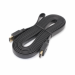 Kabl Flet HDMI na HDMI 3m crni - Slika 2