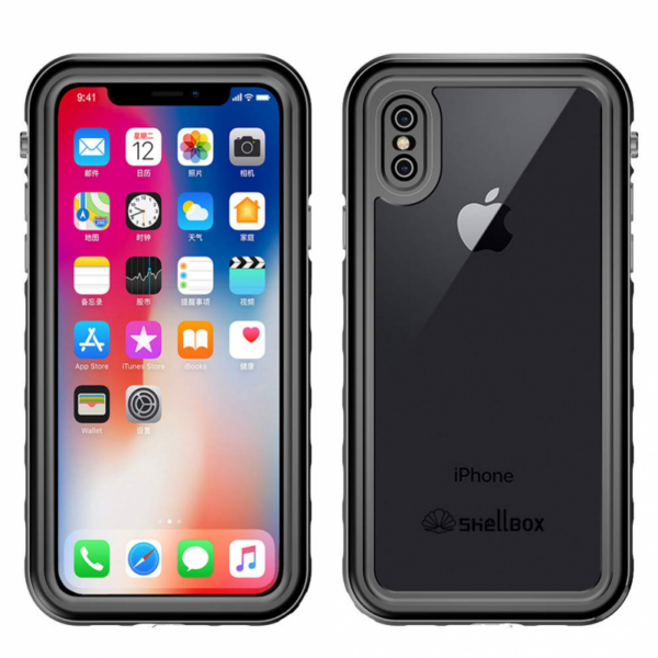 Vodootporna torbica A new za iPhone XS Max svetlo plava