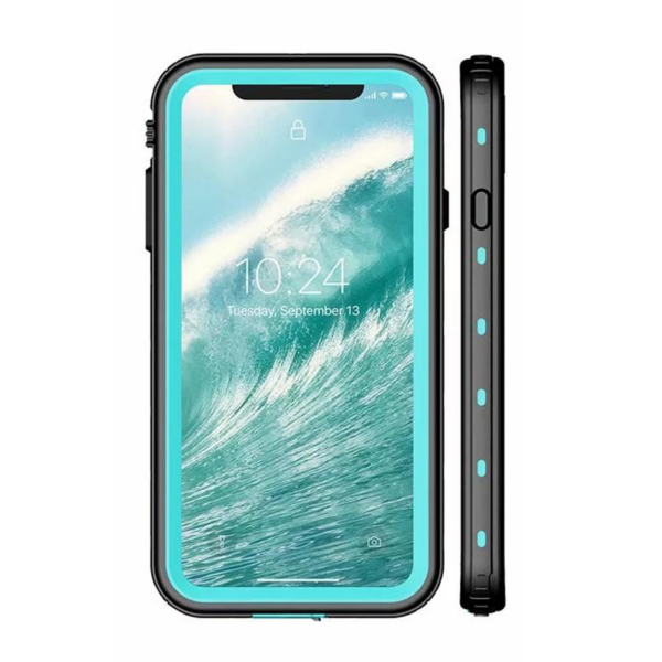 Vodootporna torbica DOT+ za iPhone XS Max svetlo plava