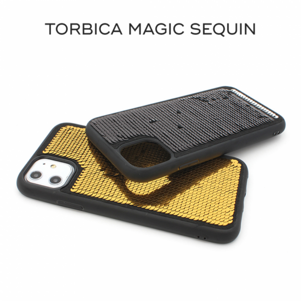 Torbica Magic Sequin za iPhone 11 Pro 5.8 zlatna