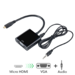 Adapter Micro HDMI na VGA Z + audio JWD-HDMI1 - Slika 2