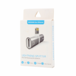 Adapter za slusalice I punjenje W2 iPhone lightning crveni - Slika 4