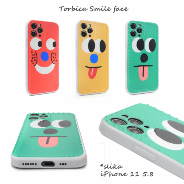 Torbica Smile face za iPhone 11 Pro 5.8 crvena