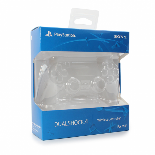 Joypad Dual Shock WIFI za PS4 beli transparent
