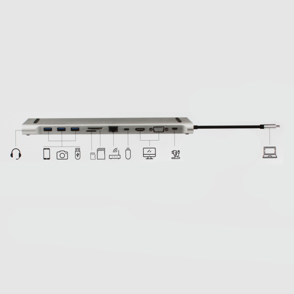 Docking station Type C JWD-11u1