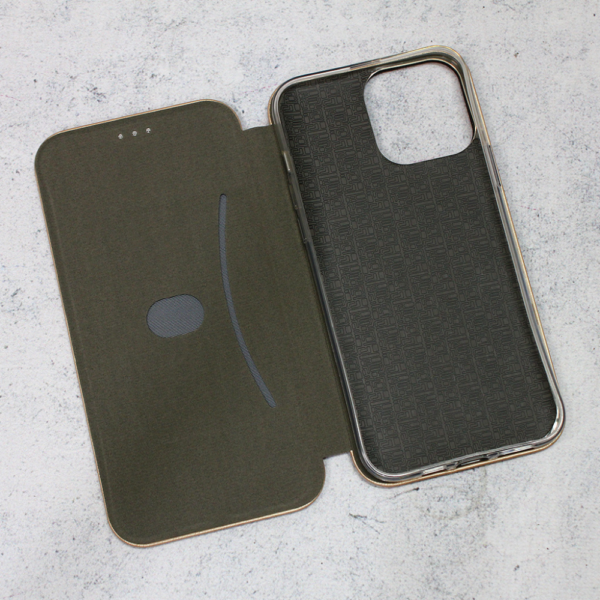 Torbica Teracell Flip Cover za iPhone 13 Pro Max 6.7 zlatna