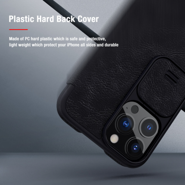 Torbica Nillkin Qin Pro za iPhone 13 Pro Max 6.7 crna