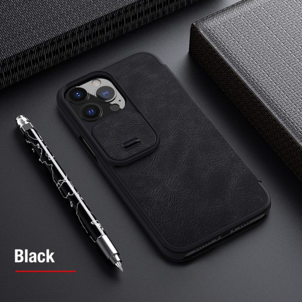 Torbica Nillkin Qin Pro za iPhone 13 Pro Max 6.7 crna