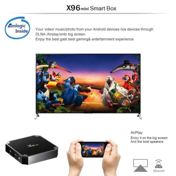 Android Smart TV box X96 mini (2GHz/16GB/2GB)