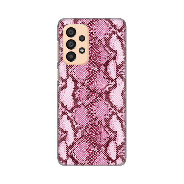 Torbica Silikonska Print za Samsung A336B Galaxy A33 5G Pink Snake