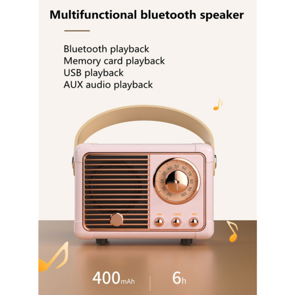 Bluetooth zvucnik HM11 roze