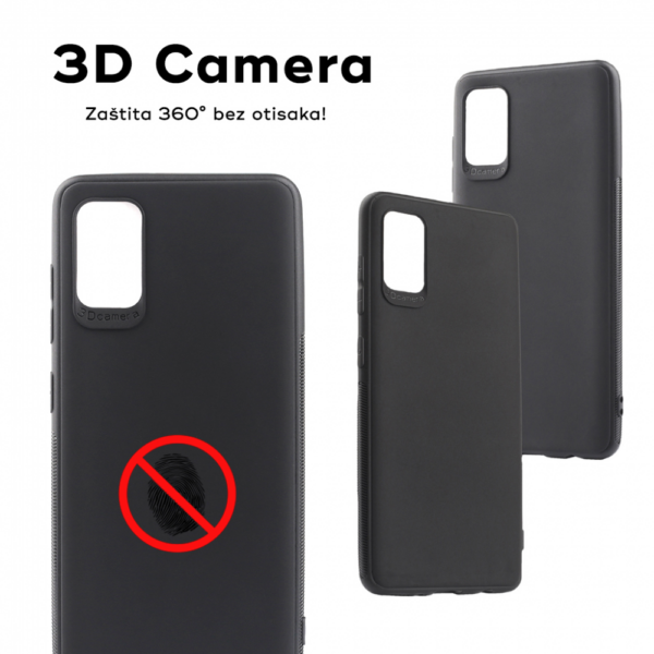 Torbica 3D Camera za iPhone 14 6.1 crna