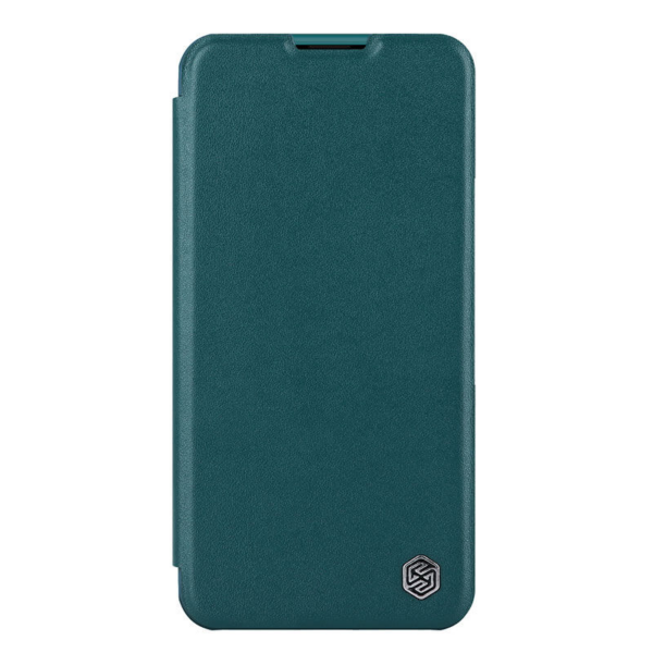 Torbica Nillkin Qin Pro (plain leather) za iPhone 14 Plus 6.7 zelena