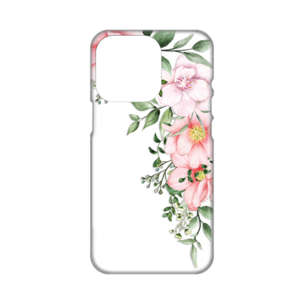 Torbica Silikonska Print Skin za iPhone 14 Pro 6.1 Gentle Rose Pattern