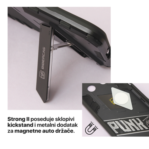 Torbica Strong II za iPhone 14 6.1 crna