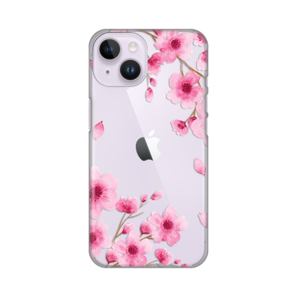 Torbica Silikonska Print Skin za iPhone 14 6.1 Rose flowers