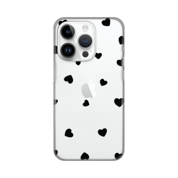 Torbica Silikonska Print Skin za iPhone 14 Pro 6.1 Hearts